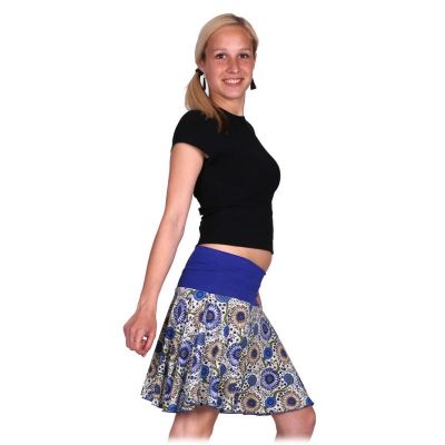 Kolová mini sukně Lutut Akar | UNI