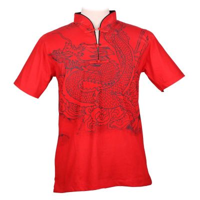 Pánské tričko Emperor Dragon Red | M