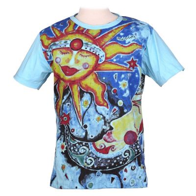 Tričko značky Mirror - Sun&Moon