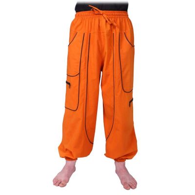 Pánské kalhoty bavlněné Arun Jeruk | S/M, L/XL